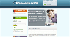 Desktop Screenshot of bookmarkeducation.com